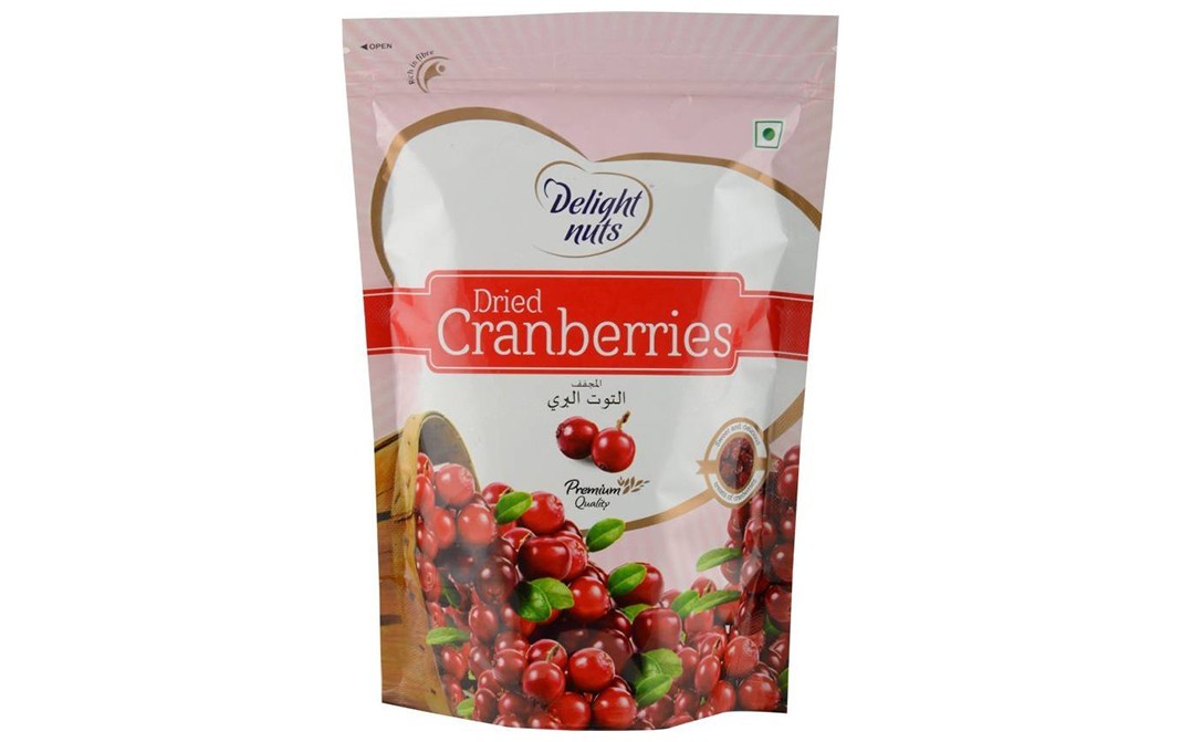Delight Nuts Dried Cranberries    Pack  200 grams